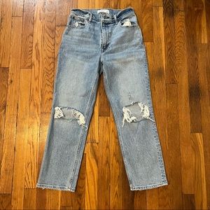Abercrombie 90s Straight Ultra High Rise Jeans
